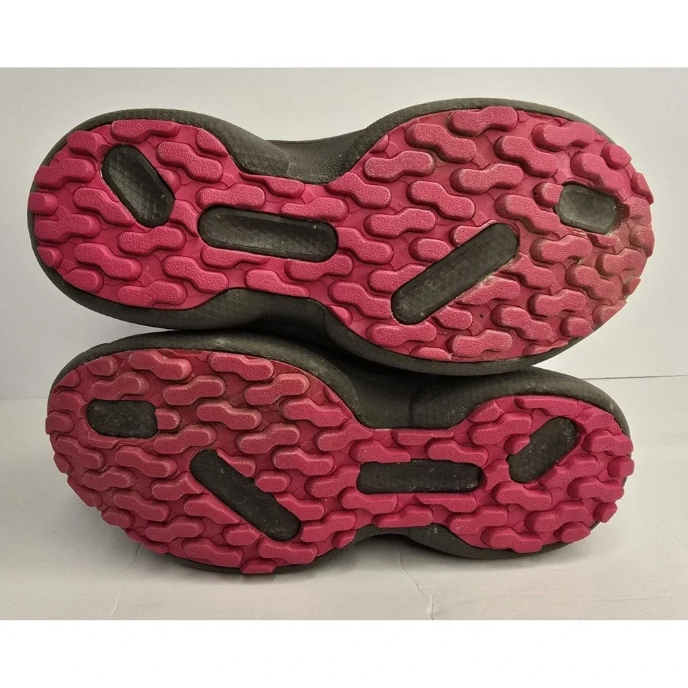 Columbia Snow Boots Purple Gray Girls Size 4‎ Powderbug Waterproof Warm Rain